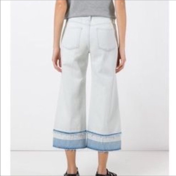 J BRAND Liza Ecstasy Wide Leg Culottes Crop Jeans - Picture 4 of 14